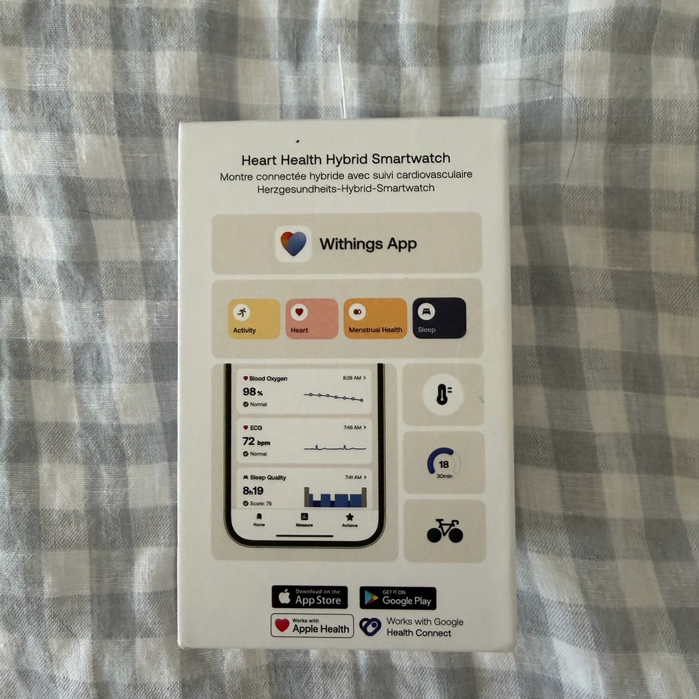 Withings ScanWatch 2 Smart Health Watch - Beige - Picture 2 of 3
